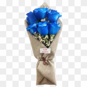 Ramo 6 Rosas F6 - Blue Rose, HD Png Download - ramo de rosas png