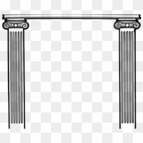 Clip Art, HD Png Download - roman columns png