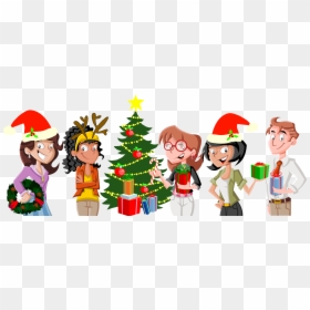 Transparent Holiday Party Clipart - Office Christmas Party Clipart, HD Png Download - holiday party png