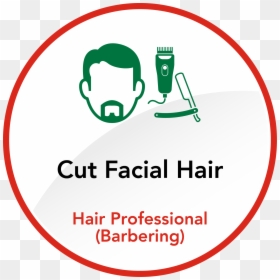 Cut Facial Hair Into Shape, HD Png Download - cut line png