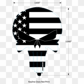 Black And White American Flag Png - Black And Whjte American Flag Background, Transparent Png - waving us flag png