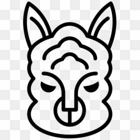 Sheep Face Outline - Portable Network Graphics, HD Png Download - face outline png