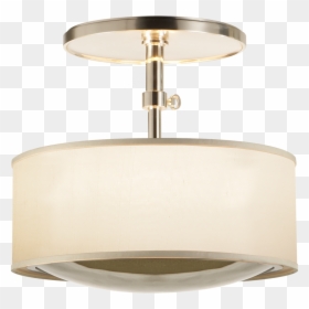 Reflection Semi-flush Hanging Shade In Soft Silv - Ceiling, HD Png Download - light reflection png
