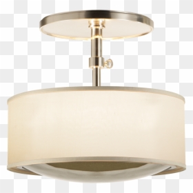 Reflection Semi-flush Hanging Shade In Soft Silv - Ceiling, HD Png Download - light reflection png