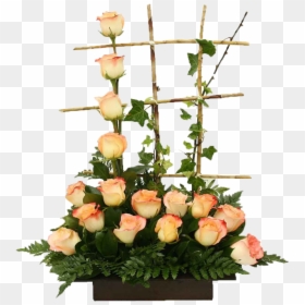 Arreglos Florales De Amor, HD Png Download - ramo de rosas png