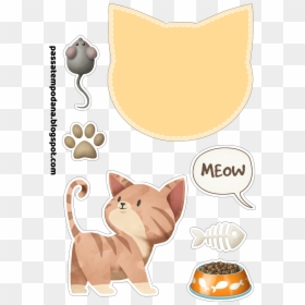 Pin By Ingrid B - Cute Kitty Illustration, HD Png Download - gatos png