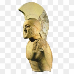 Transparent Greek Statues Png - Statue Of A Helmed, Png Download - greek statues png