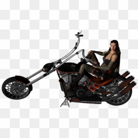 Motor - Biker Png, Transparent Png - chopper motorcycle png