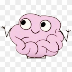 Clip Art Collection Of Free Transparent - Brain Png Cute, Png Download - brain cartoon png