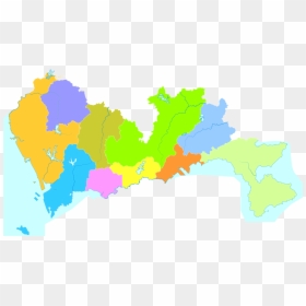 Administrative Division Shenzhen 2 - Shenzhen, HD Png Download - blue design png