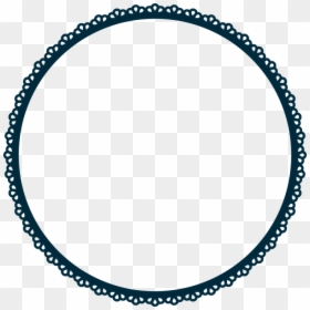 Blue,angle,area - Clip Art, HD Png Download - scallop border png