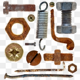 Old Screws, HD Png Download - rusty nail png