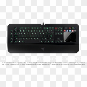 Razer Deathstalker Ultimate, HD Png Download - keyboard.png
