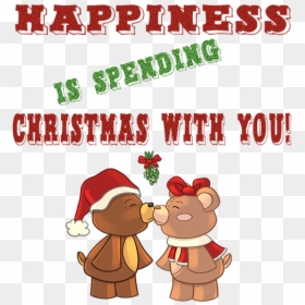 Cartoon, HD Png Download - christmas mistletoe png