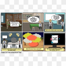 Cartoon, HD Png Download - atom bomb png
