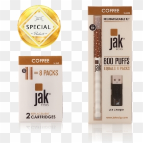 Jakecig Starter Kit Special Saving Limited Time Coffee, HD Png Download - cigarette pack png