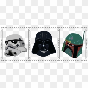 Postage Stamp Collection - Mask, HD Png Download - darth vader transparent png