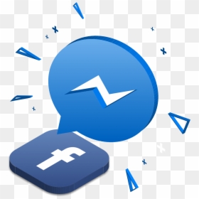 Transparent Genghis Khan Clipart - Facebook Y Messenger Png, Png Download - facebook messenger logo png