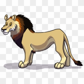 Cartoon Lion By Tirrih On Clipart Library - Masai Lion, HD Png Download - cartoon lion png