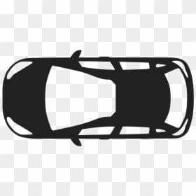 Top Car Icon Png Clipart , Png Download - Car Top View Vector Png, Transparent Png - white car icon png