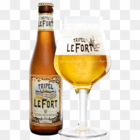Tripel Lefort Cleaned Packshot - Tripel Lefort Png, Transparent Png - glass of beer png