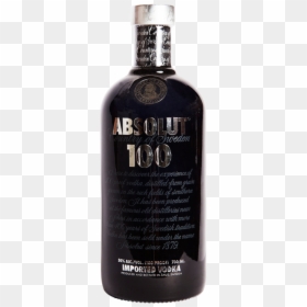 Absolut-100 - Absolut 100 Vodka 700ml, HD Png Download - absolut vodka png