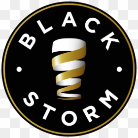 Black Circle Png - Black Storm Brewery Logo, Transparent Png - circle borders png
