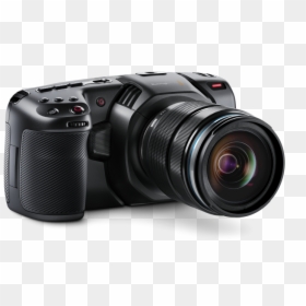 Blackmagic Pocket Cinema Camera 4k, HD Png Download - photo camera png