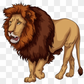 African Free Download Creazilla - Lion Image Clipart, HD Png Download - cartoon lion png
