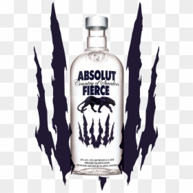 Claws Silhouette, HD Png Download - absolut vodka png