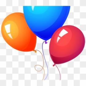 Party Balloon Png Image - Transparent Background Balloon Clipart Png, Png Download - birthday ballons png