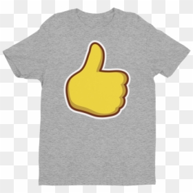 Thumbs Up Emoji Short Sleeve Next Level T Shirt"   - Mean Streets T Shirt, HD Png Download - thumbs up emoji png transparent