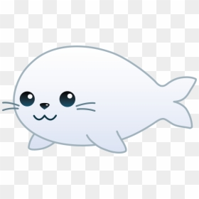 Sea Lion Clipart Cute - Cute Sea Lion Cartoon, HD Png Download - cartoon lion png