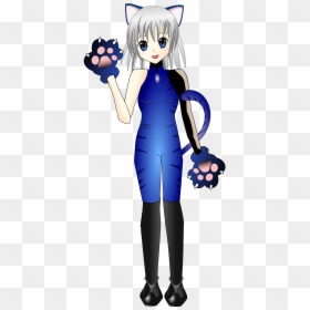 Manga Clipart, HD Png Download - cat woman png