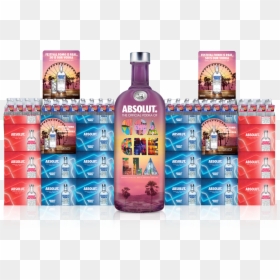 Transparent Absolut Png - Alcoholic Beverage, Png Download - absolut vodka png