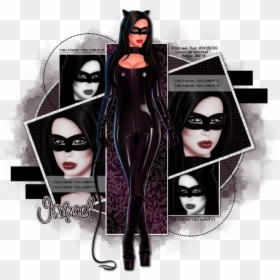 Catwoman, HD Png Download - cat woman png