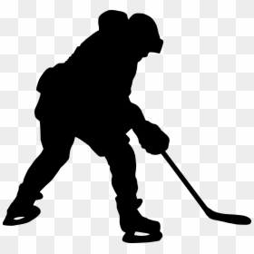 Field Silhouette At Getdrawings - Hockey Silhouette Png, Transparent Png - hockey sticks png