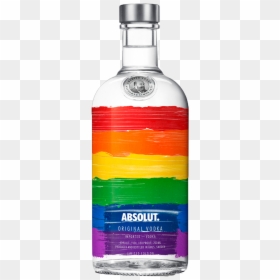 Absolut Rainbow Vodka 700ml - Absolut Vodka Pride Bottle 2018, HD Png Download - absolut vodka png