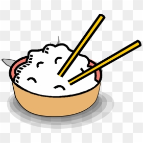 Transparent Rice Bowl Png - Rice Clip Art, Png Download - eat png