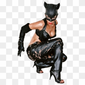 Catwoman 2004m Tr - Halle Berry Catwoman Feet, HD Png Download - cat woman png
