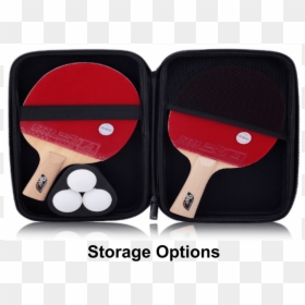 Paddles And Other Accessories - Ping Pong Racket Bag, HD Png Download - ping pong paddle png
