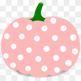 Pumpkin Clip Art At - Polka Dot Pumpkin Clipart, HD Png Download - polkadot png