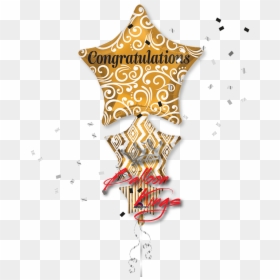 Congratulations Stacked Stars - Balloon, HD Png Download - congratulation png