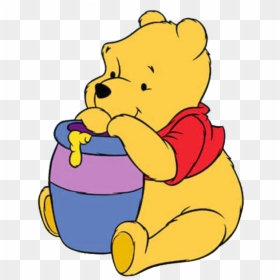 Winnie Pooh Png - Cartoon Winnie The Pooh Honey Pot, Transparent Png - eat png
