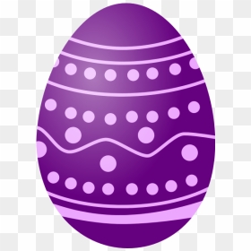 Easter Egg Clipart Polka Dot Red - Easter Egg Clipart Transparent, HD Png Download - polkadot png