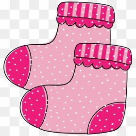 Baby Shower Clip Art - Pink Baby Shower Clip Art, HD Png Download - polkadot png