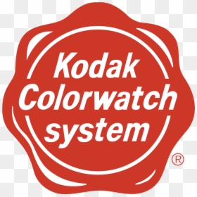 Kodak Colorwatch System Logo Png Transparent - Steelers Logo Black And White, Png Download - kodak logo png
