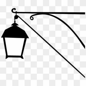 Street Lamp-silhouette Clip Arts - Transparent Lantern Street Light Png, Png Download - streetlight png