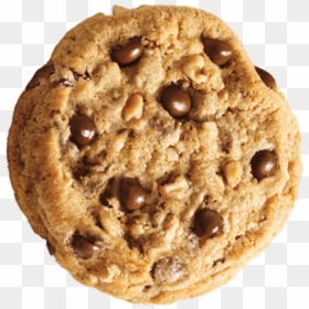 Chocolate Chip Cookie With Nuts - Chocolate Chip Cookie Png, Transparent Png - chocolate chip cookies png