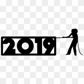 Happy New Year Png 2018 Images Photo - Half Year Review 2019, Transparent Png - new year 2018 png